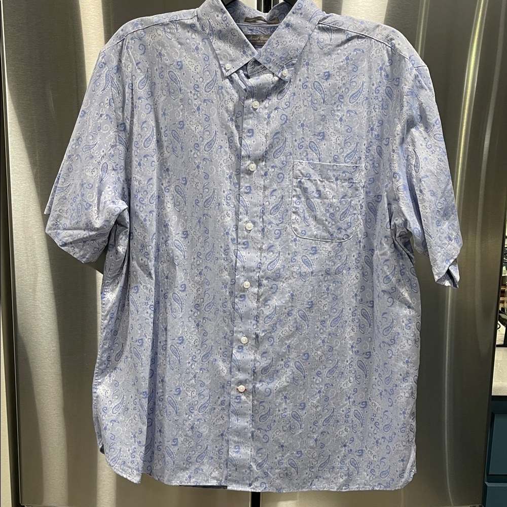 Daniel Cremieux Light Blue Paisley Shirt